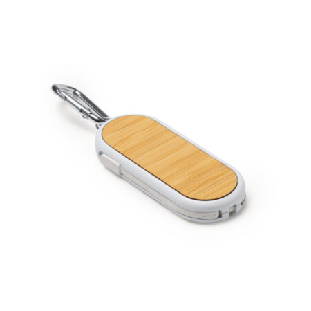 Câble de chargeur 5-en-1 avec mousqueton avec personnalisation (Logo, Numéro, Nom)