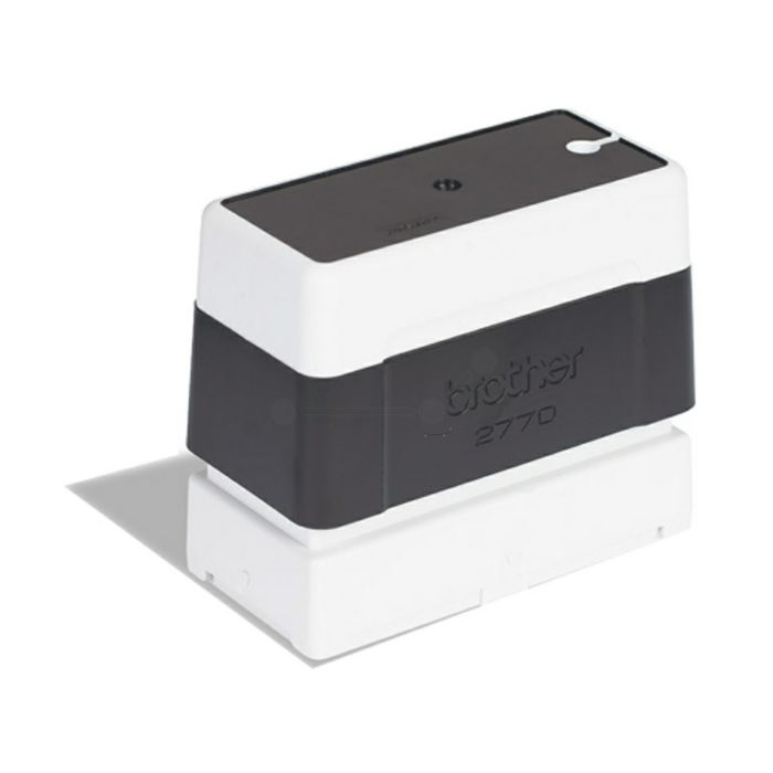 Tampon 27mmx70mm - BROTHER - 6 Lignes de texte (Texte + Logo) – Image 2